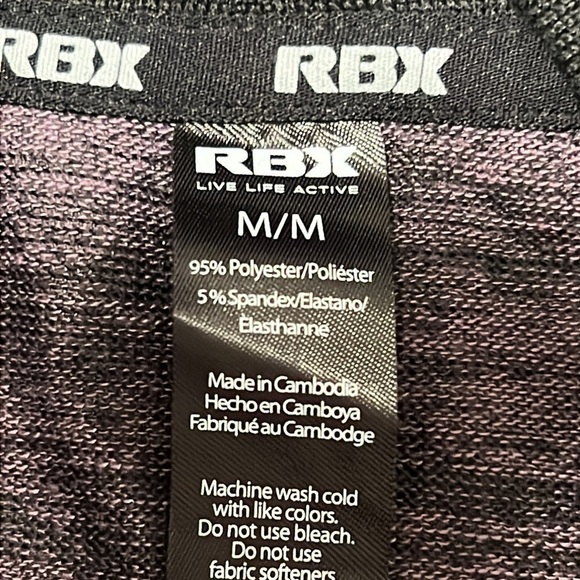 NWT! RBX Purple Cold Shoulder Long Sleeve Wicking Cowl Neck Size Medium - Picture 8 of 11